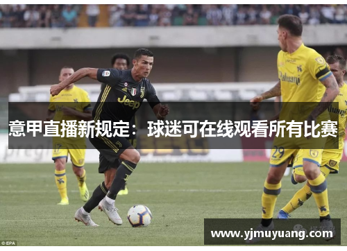 意甲直播新规定：球迷可在线观看所有比赛